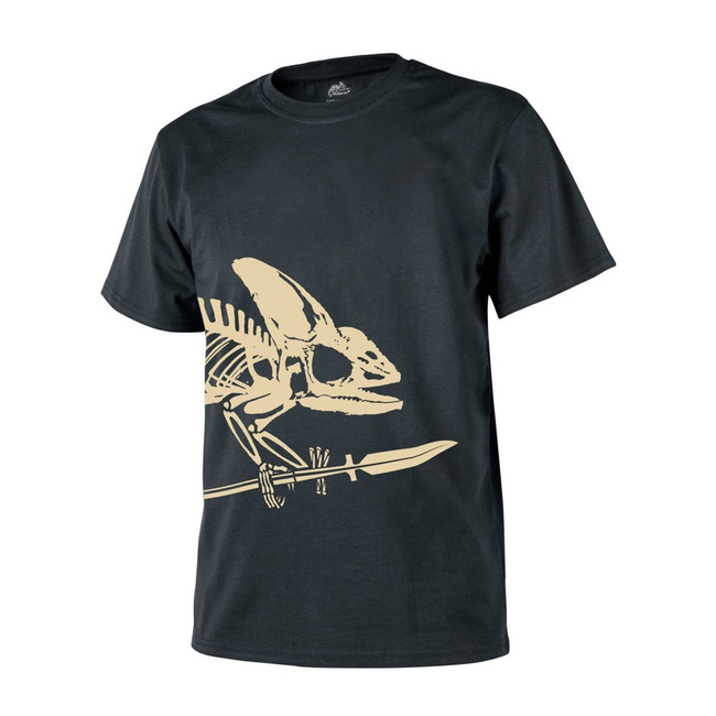 PÓLÓ T-SHIRT (FULL BODY SKELETON) FEKETE