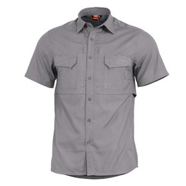 SHORT SLEEVE SHIRT - "PLATO" - Pentagon® - WOLF GREY