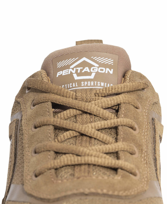TACTICAL SUEDE SHOES - SCORPION V2 - PENTAGON® - COYOTE -  HEIGHT 4"