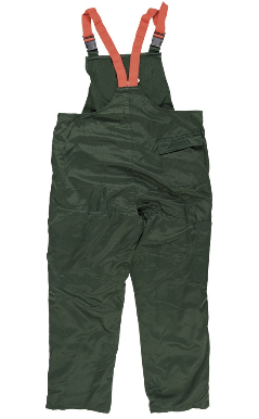 NEHÉZ NÉMET NADRÁG - NADRÁGTARTÓVAL - ZÖLD - HASZNÁLT