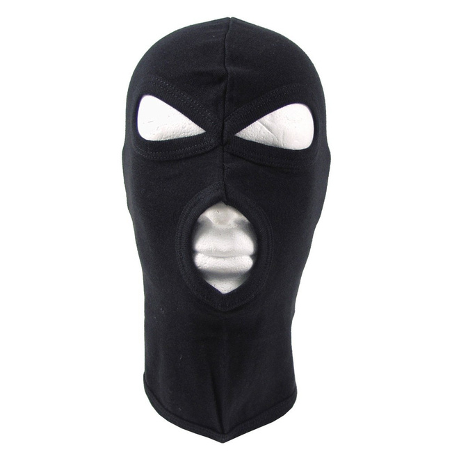 Balaclava, Cotton, Black