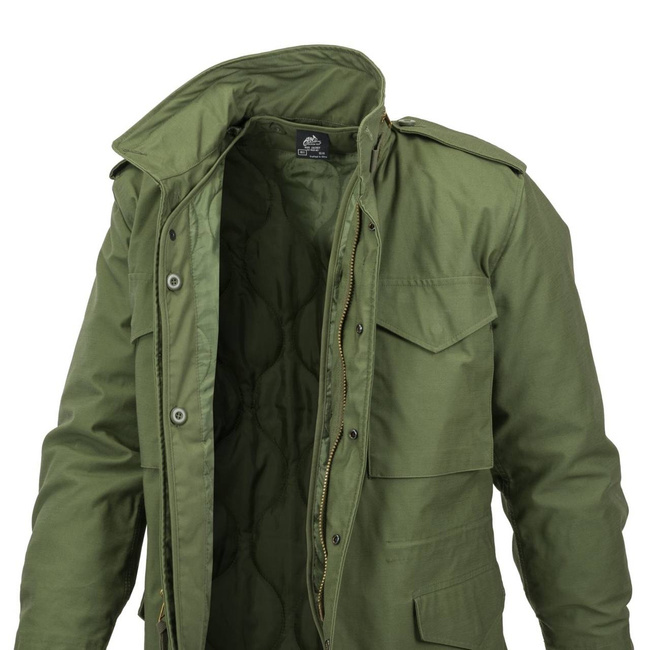 M65 JACKET - NYCO SATEEN - Helikon-Tex - US WOODLAND