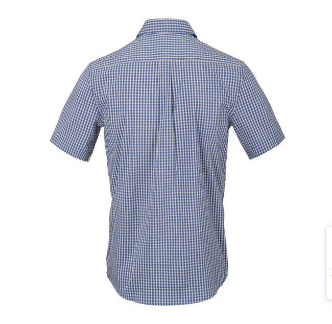 Covert Concealed Carry Short Sleeve Shirt - Blue