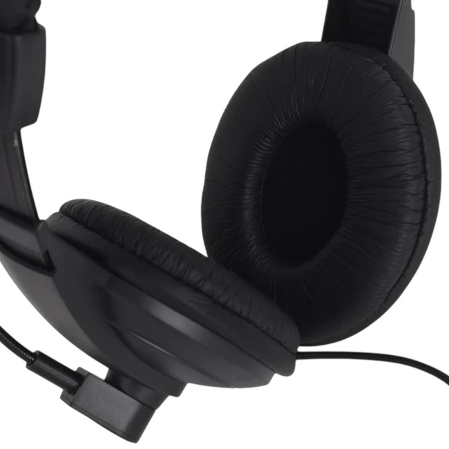 Mikrofonnal ellátott fejhallgató UV-5R-hez – BAOFENG – K-HW01 – Kenwood csatlakozó – 17075