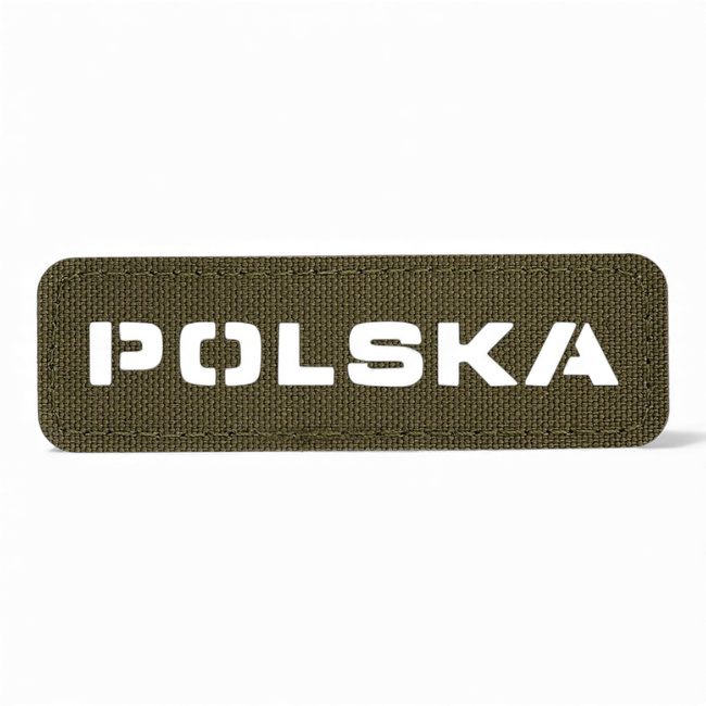 JELVÉNY POLSKA 25 x 80 MM LASER CUT - ZÖLD RANGER - M-TAC