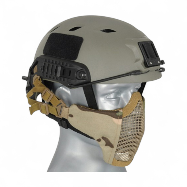 HALF FACE MESH MASK 2.0 - MULTICAMO - WOSPORT