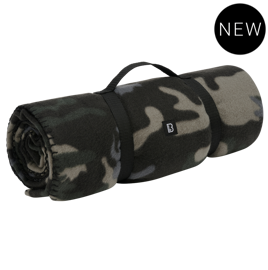 FLEECE BLANKET - DARK CAMO - BRANDIT