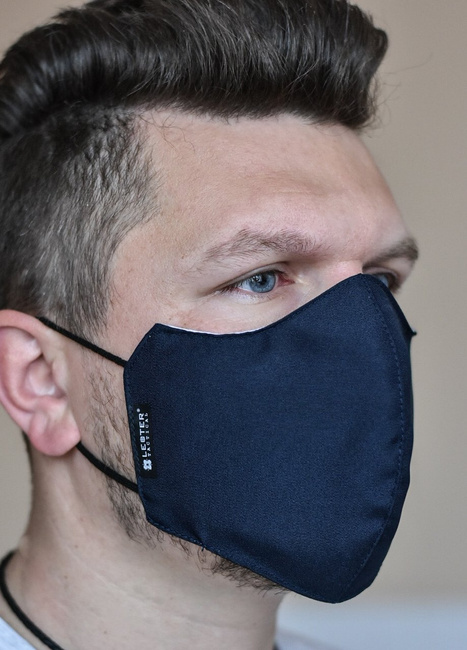 Urban Gear reusable EDC mask with integred filter - Lecter Tactical - Midnight Blue