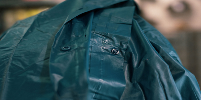 WET WEATHER PONCHO - DARK BLUE - MIL-TEC