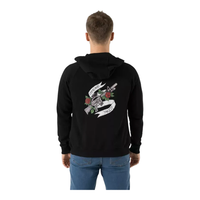 Come and Take It Unisex kapucnis pulóver - Fekete - Helikon