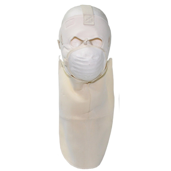 US face mask, white, "cold weather", like new