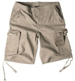 Khaki PREWASH PARATROOPER SHORTS
