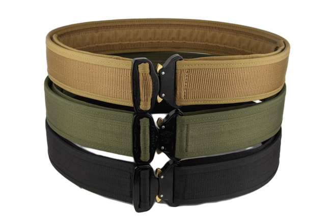 365+ Duty Cobra Belt w. Under belt 18kn black