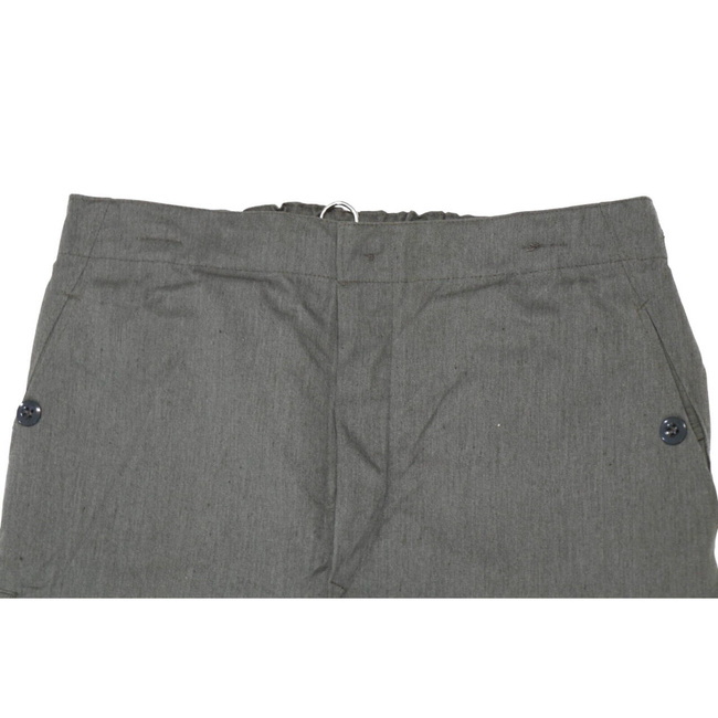 NVA COMBAT PANTS - EAST GERMAN ARMY - GREY - USED