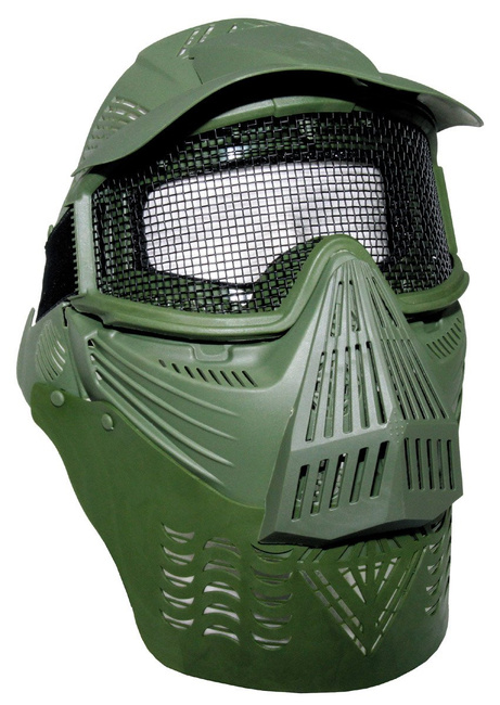 Face Mask, "Airsoft De Lux", OD green