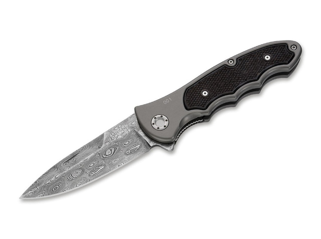 "LEOPARD-DAMASCUS III 42" Zsebkés - BOKER