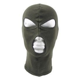 MFH maszk 3 nyílással, olívzöld