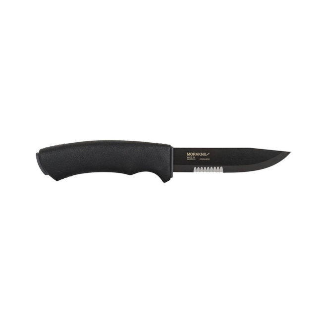 FIXED BLADE KNIFE - TACTICAL SRT - STAINLESS STEEL - MORAKNIV® - BLACK