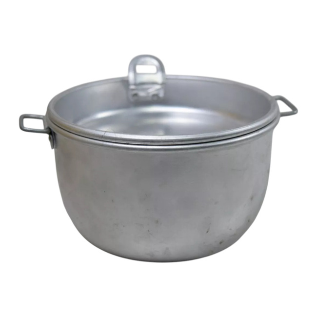 BOLGÁR KATONA ALUMÍNIUM FŐZŐKÉSZLET - WWII - ÚJSZERŰ ÁLLAPOTÚ