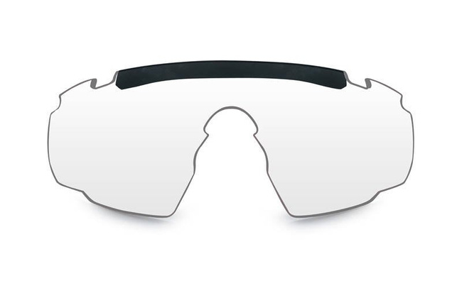 BALLISTIC SUNGLASSES - SABER ADVANCED - WILEY X - GREY/CLEAR/LIGHT RUST - Frame Matte Tan 