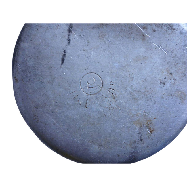 KIS ALUMÍNIUM BÖGRE BOLGÁR KATONÁNAK - MÁSODIK VILÁGHÁBORÚS - MINT ÚJ