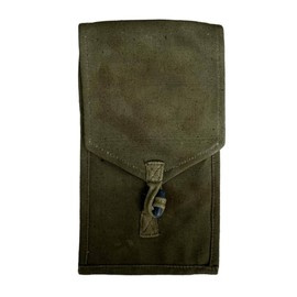 TEXTIL POUCH - OLÍVAZÖLD - KATONAI TÖBBLET RÓMAI HADSEREG - JÓ ÁLLAPOTÚ