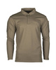 TACTICAL POLO SHIRT WITH LONG SLEEVES - QUICK DRYING - Mil-Tec - OD