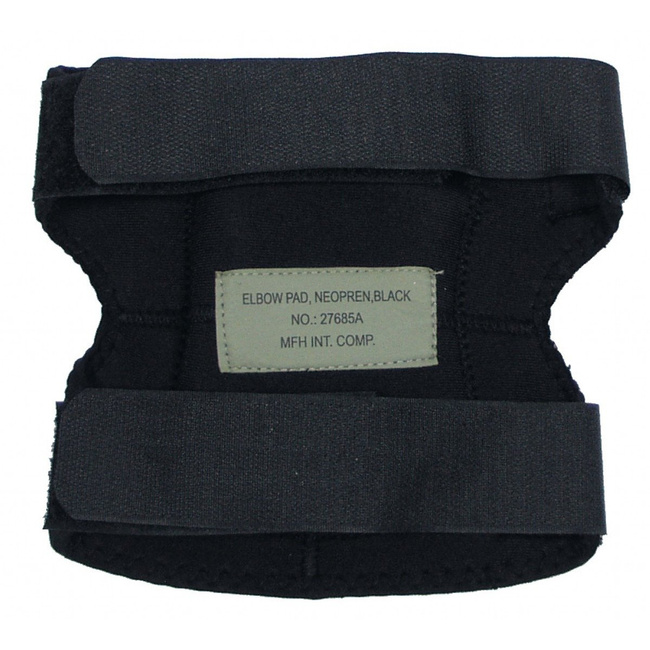 Neoprén könyökvédő, fekete