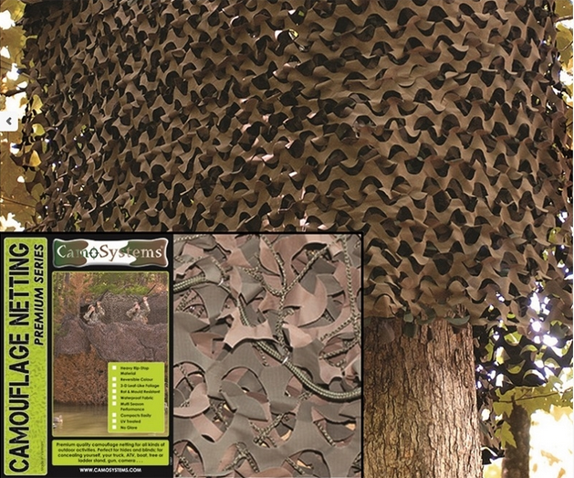 KATONAI ÁLCAHÁLÓ "BASIC" - Mil-Tec® - 3 x 6 M - WOODLAND