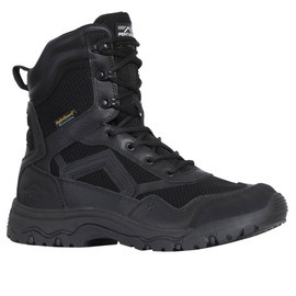 TAKTIKAI BŐR CSIZMA - SCORPION V2 - PENTAGON® - FEKETE - 8" SZÉLESSÉG