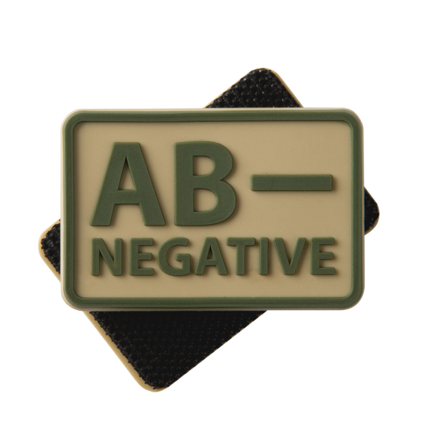 PVC EMBLÉMA VÉRCSOPORTTAL - 2 DARABOS KÉSZLET - Helikon-Tex® - KHAKI