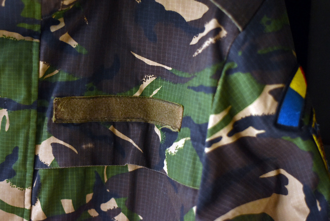 TÉLI PARKA - VÍZÁLLÓ - STEPPELT - ROMÁN KATONAI FELESLEG - HASZNÁLT