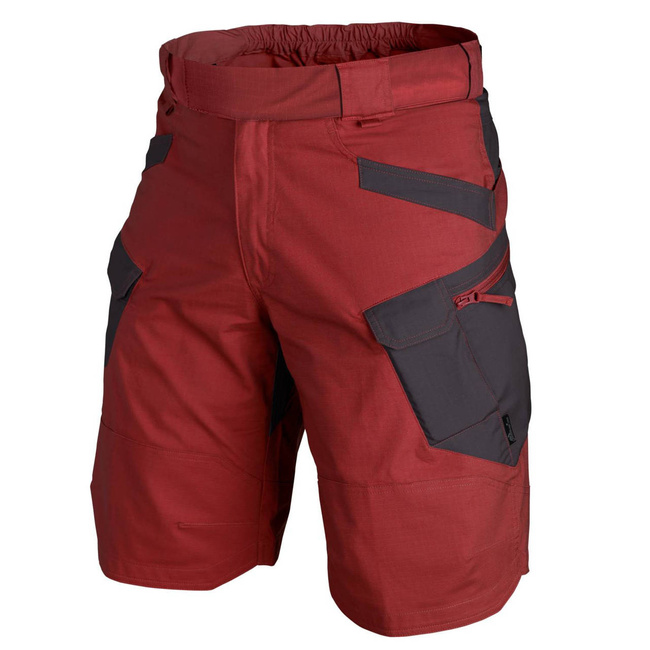 TAKTIKAI RÖVIDNADRÁG - UTS® - POLYPAMUT RIPSTOP - Helikon-Tex® - CRIMSON/HAMUSZÜRKE