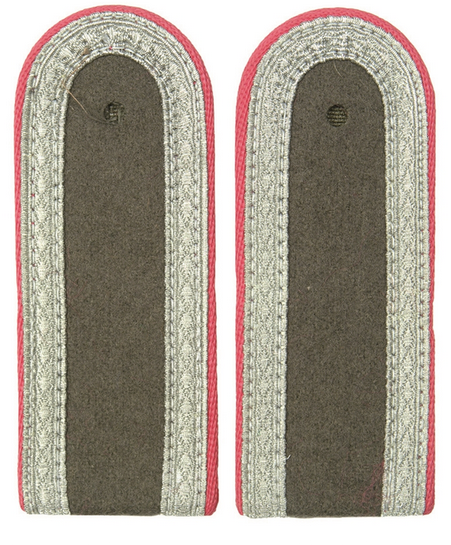 East German Pink Epaulets Nco Piping