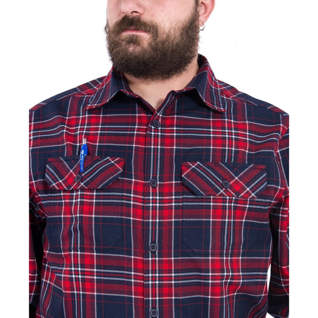 FLANEL DRIFTER ING - PIROS KOCKÁS - PENTAGON