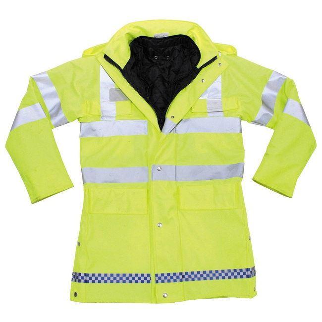 GB ESŐKABÁT - JELZŐSÁRGA - BÉLELT, KÜLÖNBÖZŐ MINTÁK - HASZNÁLT