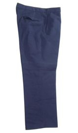 UNIFORM PANTS MADE OF GABARDINE - VOPO - EAST GERMAN ARMY - BLUE WITH WHITE STRIPES