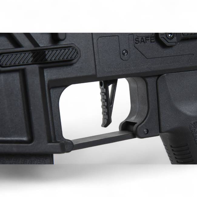 REPLIKA AIRSOFT PUSKA SPECNA ARMS SA-F04-RL - FLEX HAL - ETU - LIGHT OPS/ ÚJ VEVŐ BLACK