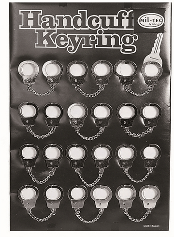 Handcuff Display (12) Key Ring