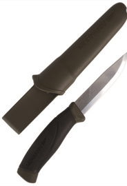 Mora Knife S/steel - Swedish - OD Army