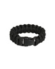 BLACK 22MM PARA BRACELET W. PLASTIC CLOSURE