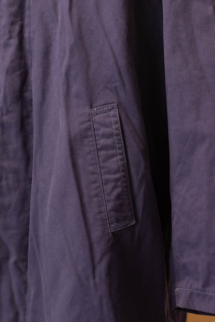 WINTER PARKA JACKET - NAVY BLUE - ROMANIAN ARMY MILITARY SURPLUS - LIKE NEW