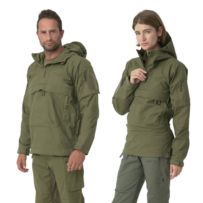 Unisex Tracer Anorak kabát - Polipamut  Stretch Ripstop - Duck Hunter Camo - Helikon Tex