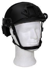 US Helmet, "FAST", black, ABS-plastic