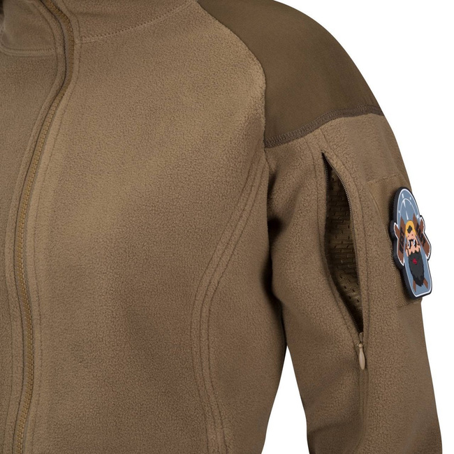 FLEECE JACKET FOR WOMEN - CUMULUS - Helikon-Tex - TAIGA GREEN