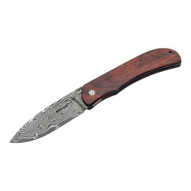 DAMASCUS KÉS EXSKELIBUR I COCOBOLO - BOKER PLUS
