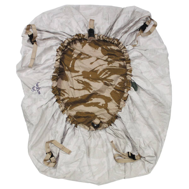 BACKPACK COVER - DPM DESERT CAMO - BIG - BRITISH MILITARY SURPLUS - LIKE NEW