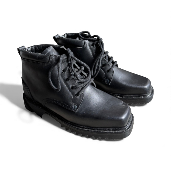 KATONAI BŐR BAKANCS - HEGYI VADÁSZOK - KATONAI TÖBBLET RÓMAI HADSEREG - FEKETE - MINT ÚJ