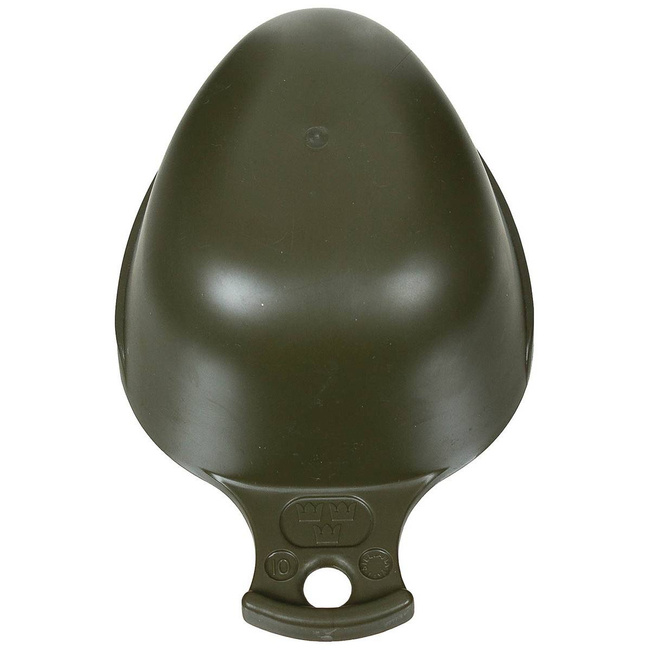 Terepi hordó - katonai felesleg a svéd hadseregtől - zöld OD, műanyag, használt