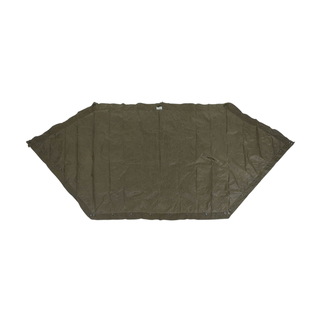 Military Shelter Half Tent - Austrian Army Surplus - OD Green - Used